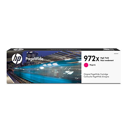 HP 972X | PageWide 墨盒高产量 |洋红色| L0S01AN