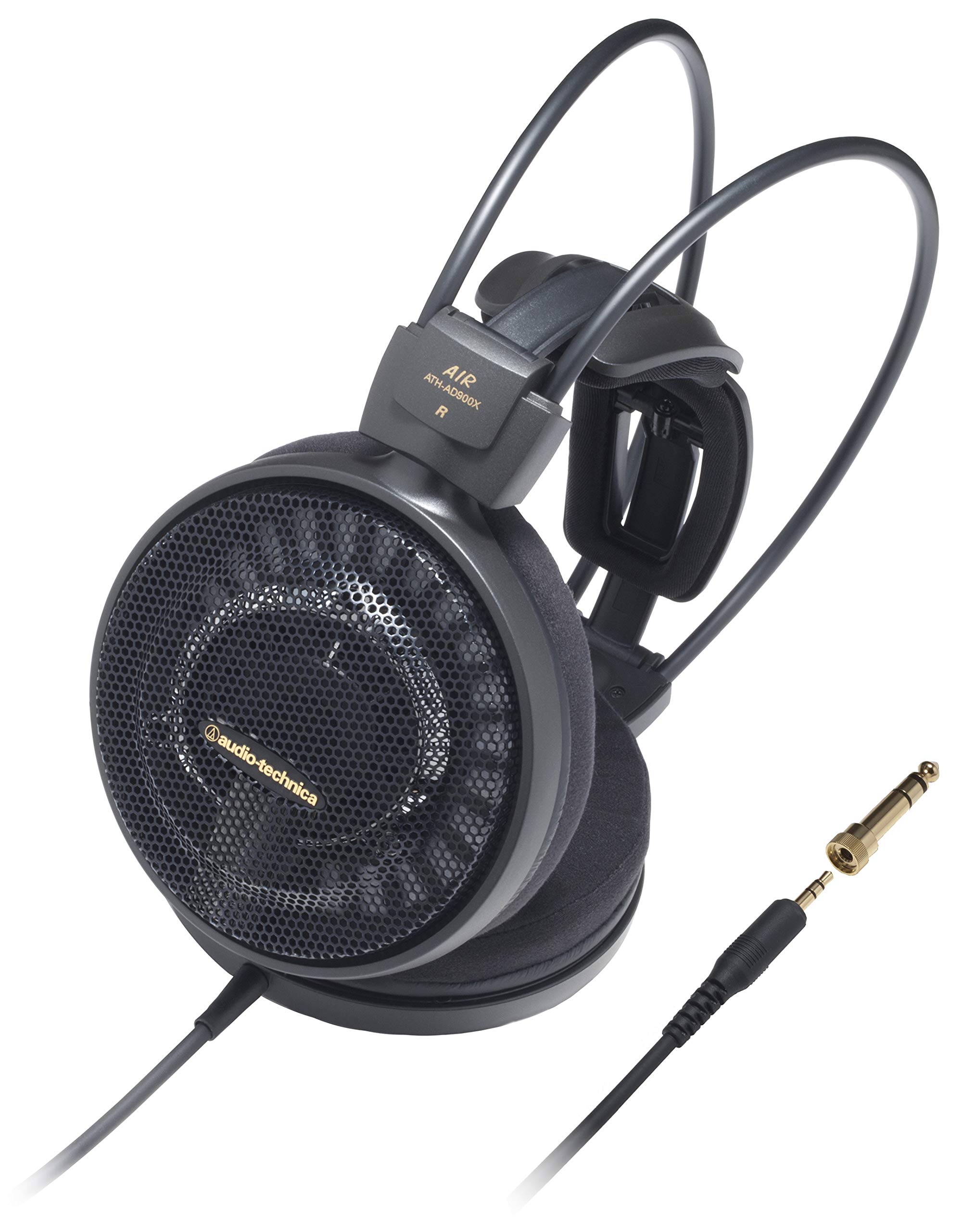 audio-technica ATH-AD900X 开放式发烧耳机，黑色