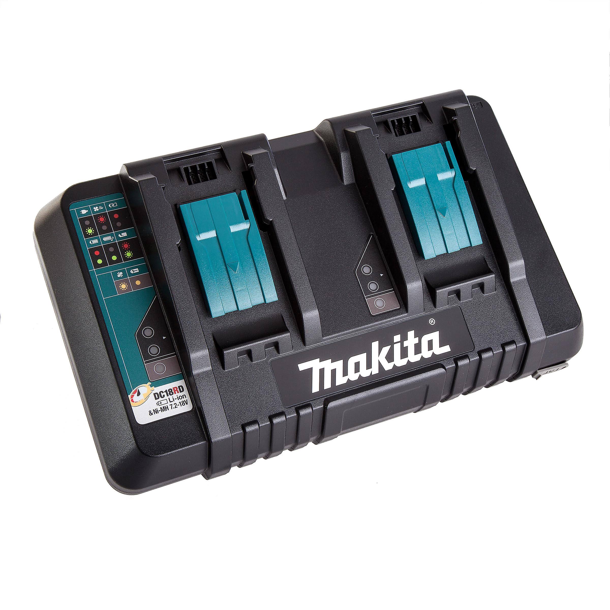 Makita DC18Rd双端口充电器