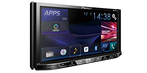 Pioneer AVH-X490BS 双 Din 蓝牙内置 DVD/CD/Am/FM 汽车立体声接收器，带 7 英寸 WVGA 显示屏/Sirius Xm-Ready