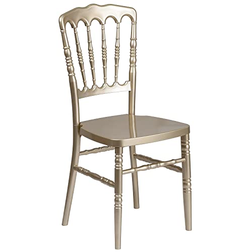 Flash Furniture HERCULES系列树脂叠放拿破仑椅