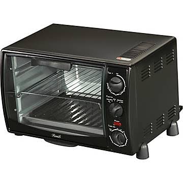 Rosewill RHTO-13001 6片烤面包机烤箱，带滴水盘，0.8立方英尺，黑色