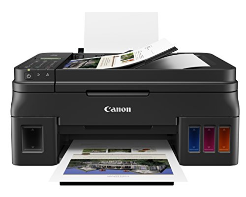 Canon USA Inc. 佳能PIXMA G4210无线多合一超级容器（Megatank）打印机，带移动打印的复印机，扫描，传真和ADF，黑色，一种尺寸（2316C002）
