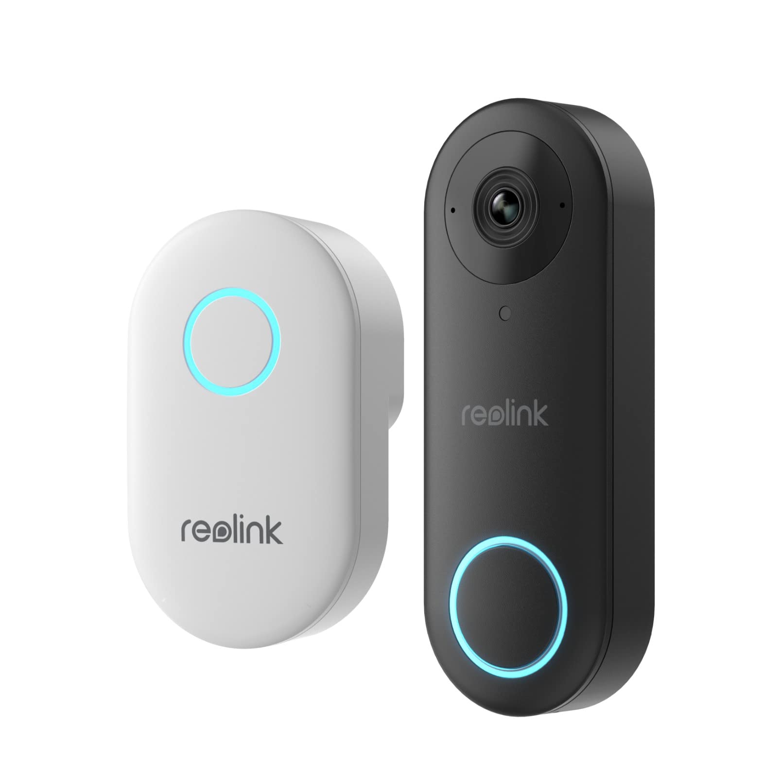 Reolink 门铃 WiFi 摄像头 - 有线 5MP 室外视频门铃，5G Wifi 安全摄像头系统，智能检...