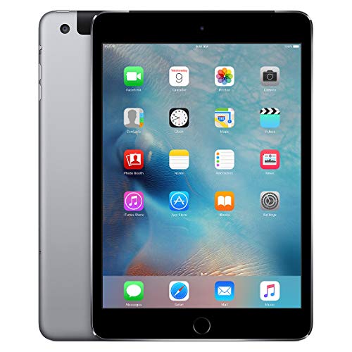 Apple iPad Mini 4，16GB，深空灰色 - WiFi（续订）