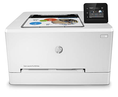 HP Color LaserJet Pro M255dw 无线激光打印机，远程移动打印，双面打印，与 Alex...