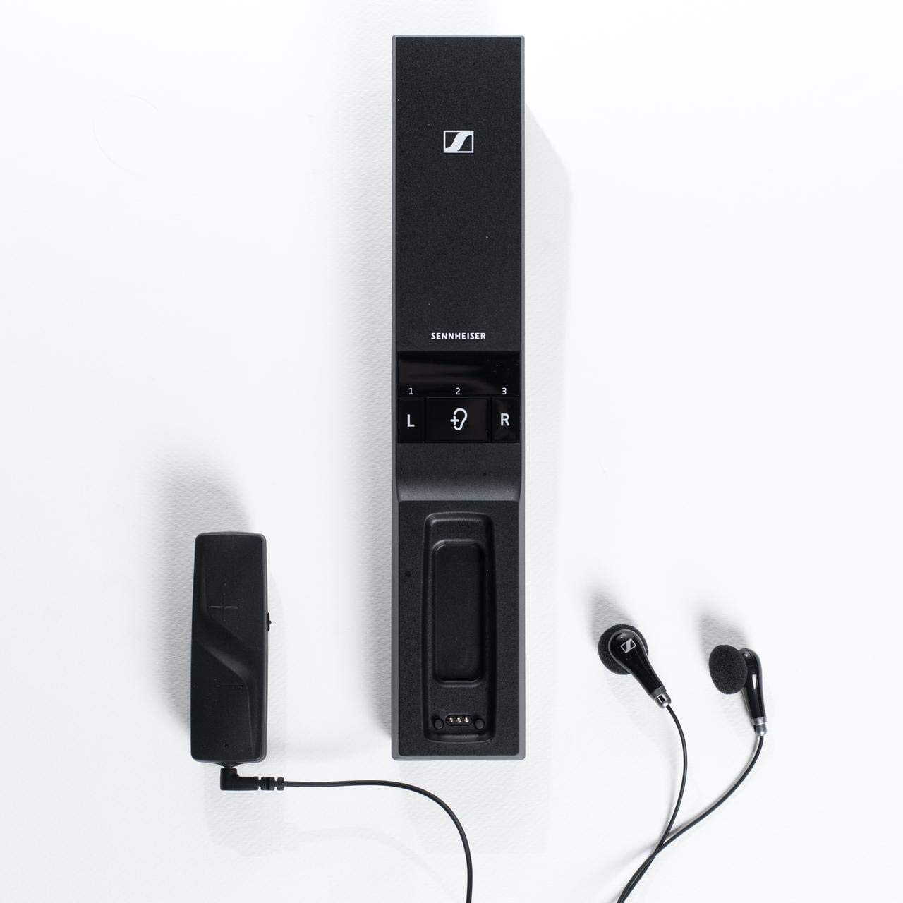 Sennheiser Consumer Audio Flex 5000 用于电视收听的数字无线耳机 - 黑色
