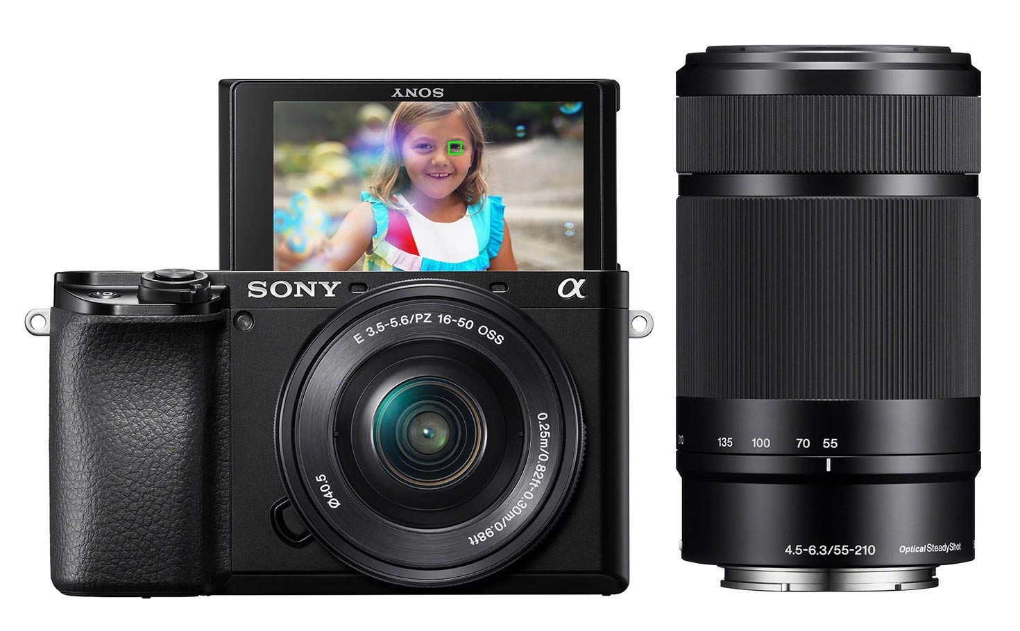 Sony Alpha A6100 Mirrorless Camera with 16-50mm ...