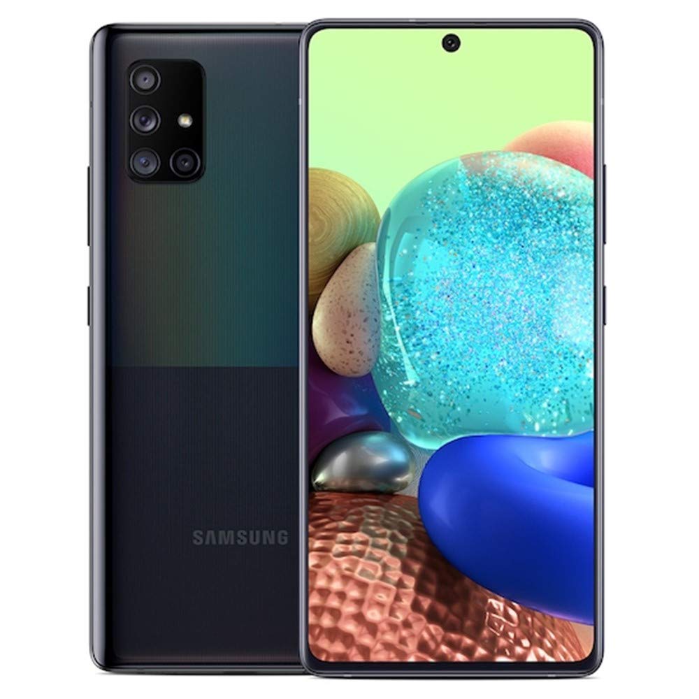  Samsung Galaxy A71 5G（128GB、6GB）6.7 英寸 AMOLED+、Snapdragon 765G、4500mAh 电池、全球 5G Volte GSM AT&T 解锁（T-Mobile、Metro、Straight Talk）美国保修 A716U（Prism Cube 黑色）...