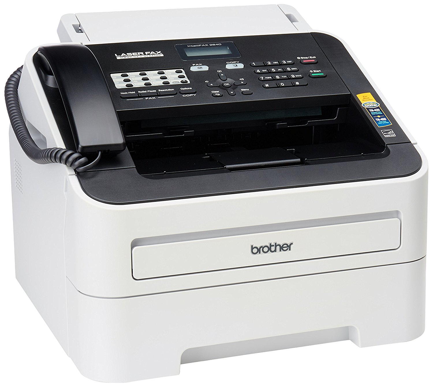 Brother Printer 兄弟FAX-2840高速黑白激光传真机...