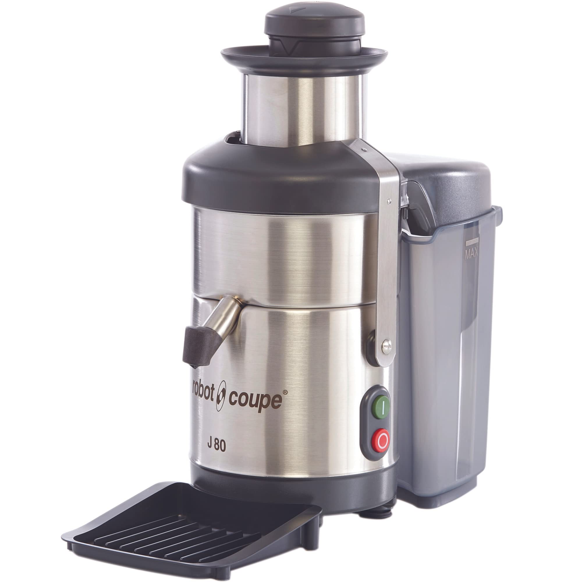 Robot Coupe J80 Ultra Automatic Juicer with Pulp Ejection - 120V, 3000 RPM