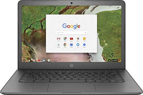 HP 14 英寸触摸屏 Chromebook - 英特尔赛扬 N3350 - 4GB 内存 - 32GB eMMC - WiFi 和蓝牙 - 网络摄像头 - 灰色