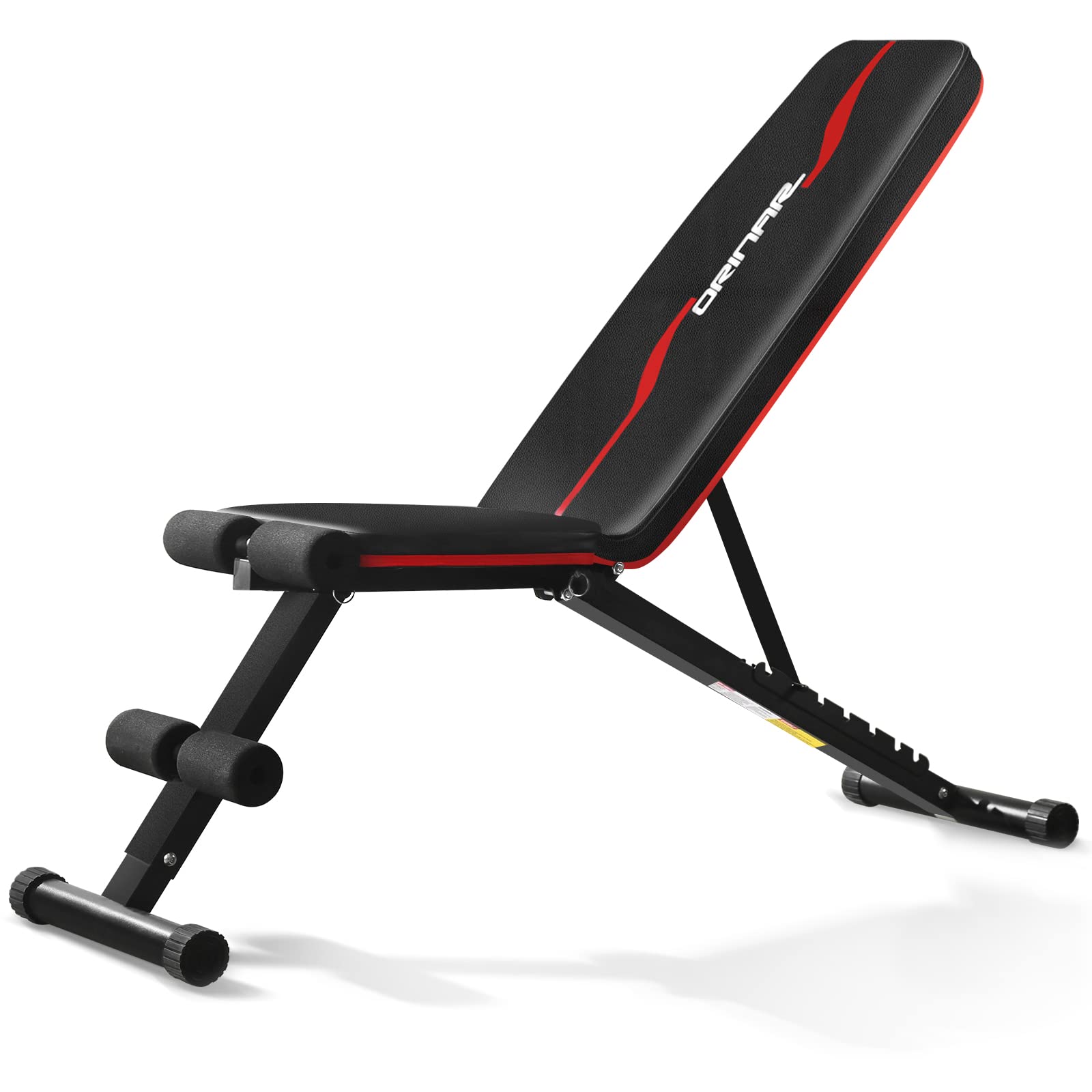 Orinar 举重卧推、用于全身力量训练的可调节锻炼凳、用于上斜运动的健身凳