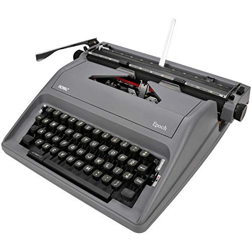 Royal Epoch 经典便携式手动打字机 - 灰色 (ROY79103Y)