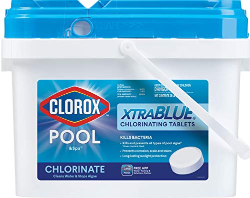 Clorox Pool&Spa XtraBlue 3' 长效氯化片 25 磅