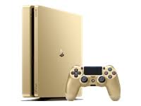 Sony PlayStation 4 Slim 1TB 金色游戏机