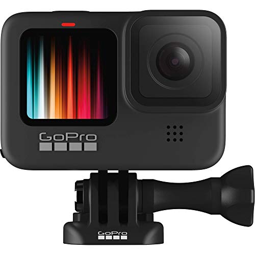GoPro HERO9 Black - 防水运动相机，带前置 LCD 和触摸后屏、5K 超高清视频、20MP ...