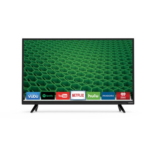 VIZIO D32x-D1 D系列32英寸全阵列LED智能电视（黑色）