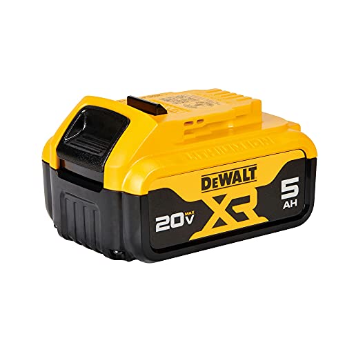 DEWALT 20V MAX XR 电池，锂离子，5.0Ah (DCB205)