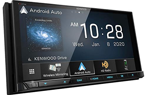 KENWOOD DDX9907XR 6.8' CD/DVD 接收器，带 Apple CarPlay 和 Android Auto