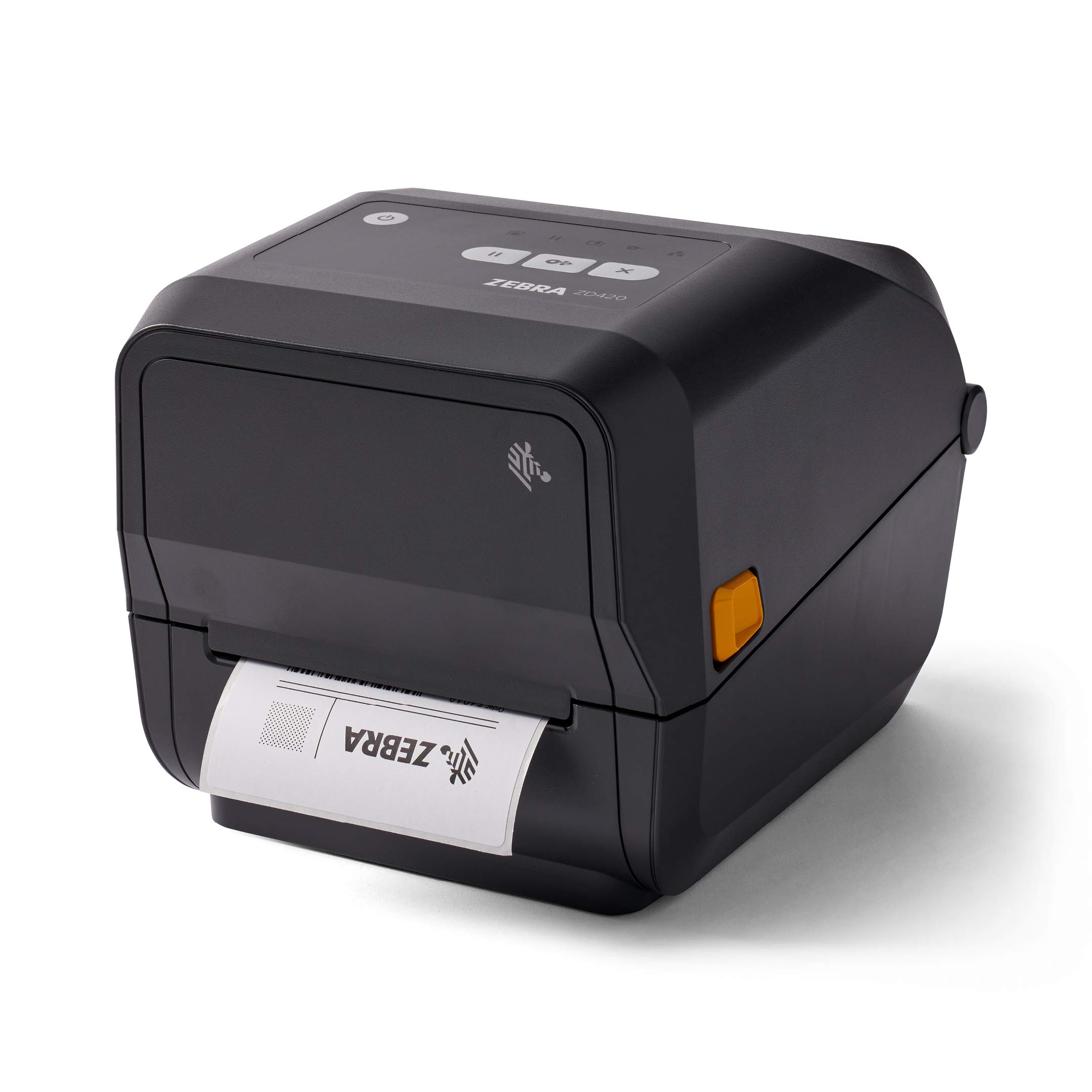 Zebra ZD420t 热转印桌面打印机 203 dpi 打印宽度 4 英寸 USB ZD42042-T01000EZ