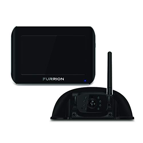 Furrion Vision S 5英寸Sharkfin相机无线RV备用系统，具有红外夜视功能和广视角-FOS...