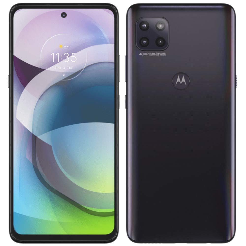Motorola 一台 5G Ace 2021（64GB、4GB）6.7 英寸 FHD+ 防水、Snapdragon 750、双 SIM 卡（仅适用于 AT&T、Cricket、H2O）型号 XT2113-5（灰色）（续订）