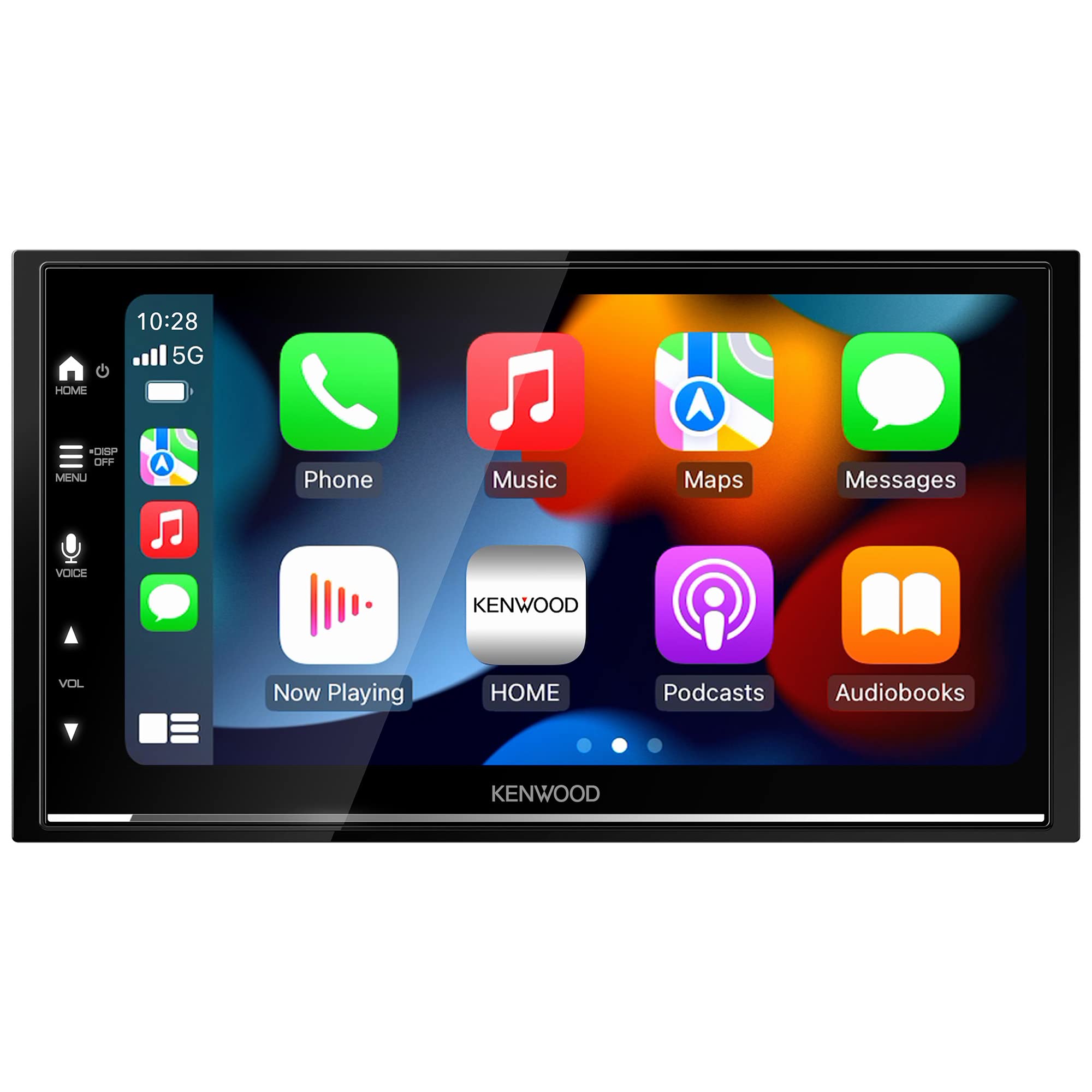 KENWOOD DMX7709S 6.8 英寸电容式触摸屏、汽车音响、CarPlay 和 Android Au...
