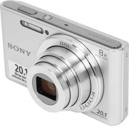 Sony DSCW830 20.1 MP数码相机，带2.7英寸LCD（银色）