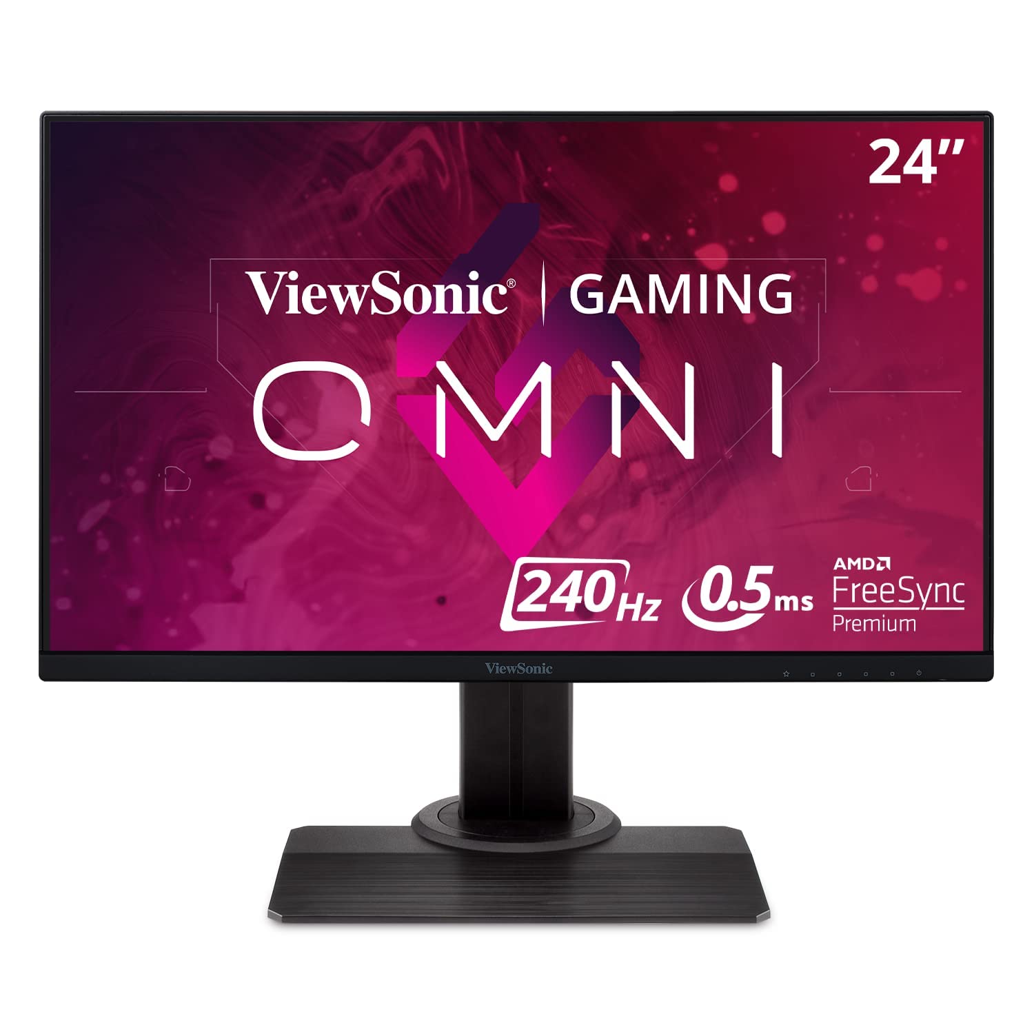 Viewsonic OMNI XG2431 24 英寸 1080p 0.5ms 240Hz 游戏显示器，配备 ...