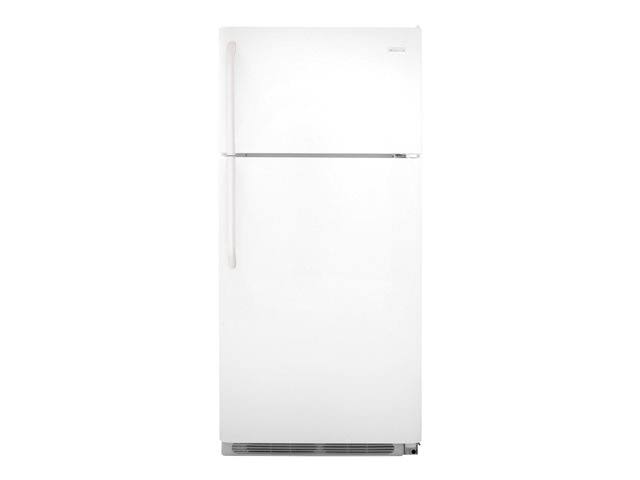 Frigidaire FFTR1814QW 30英寸顶部冷冻冰箱，白色