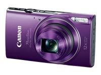 Canon PowerShot ELPH 360 HS具有12倍光学变焦和内置Wi-Fi（紫色）...