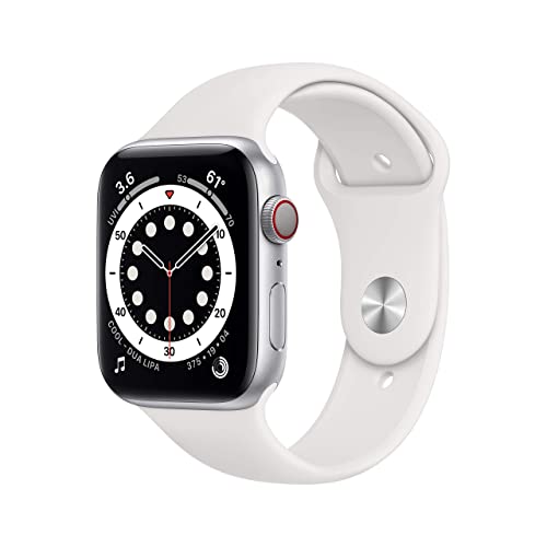 Apple 手表系列 6（GPS + 蜂窝网络，44 毫米）- 铝制表壳（更新）