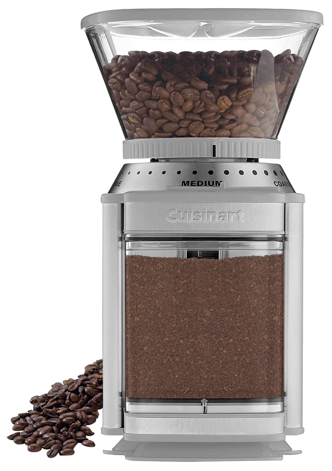 Cuisinart DBM-8CGR Supreme Grind 自动毛刺研磨机，灰色