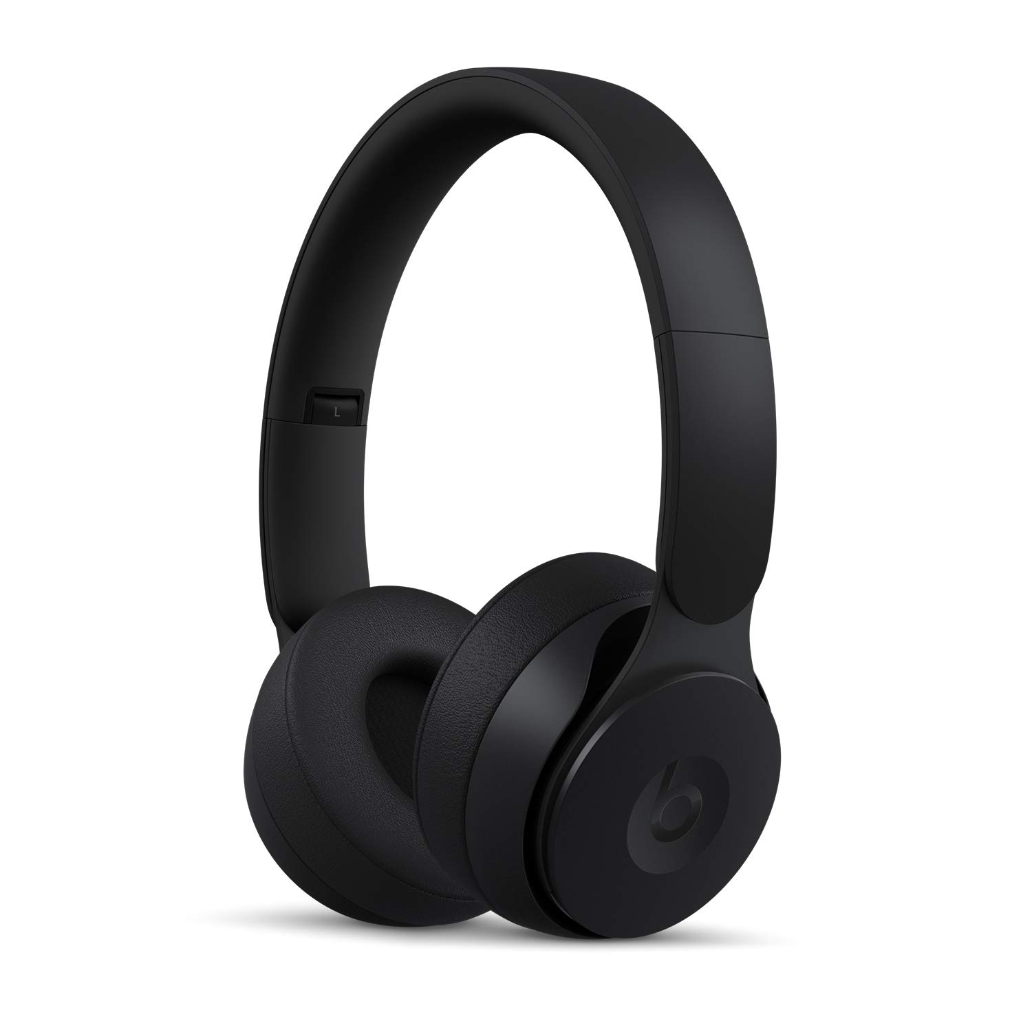 Beats Solo Pro 无线降噪贴耳式耳机 - Apple H1 耳机芯片，1 类蓝牙，22 小时聆听时间，内置麦克风 - 黑色