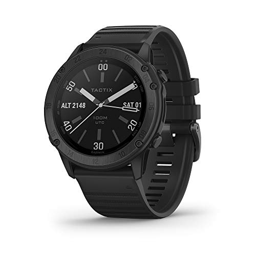 Garmin tactix Delta，具有专业战术功能的高级 GPS 智能手表，专为满足军事标准而设计