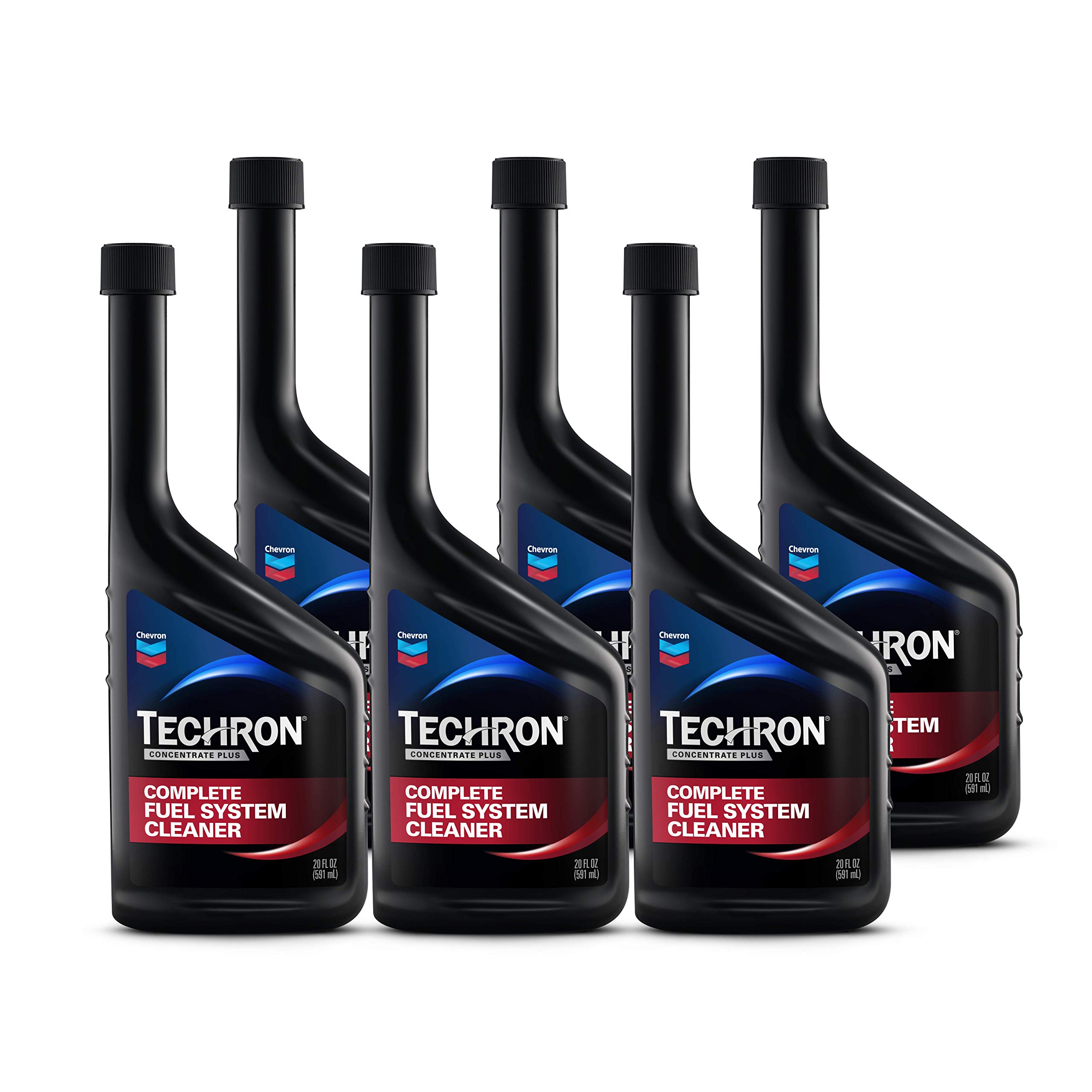 Chevron 65740-CASE Techron Concentrate Plus 燃油系统清洁剂 - 20 盎司，（6 件装）