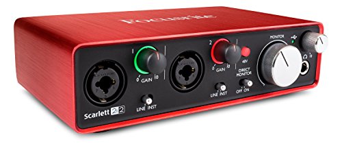 Focusrite Scarlett 2i2（第二代）USB 音频接口与 Pro Tools |第一的