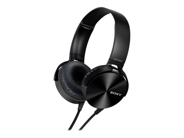 Sony MDRXB450AP Extra Bass智能手机耳机（黑色）