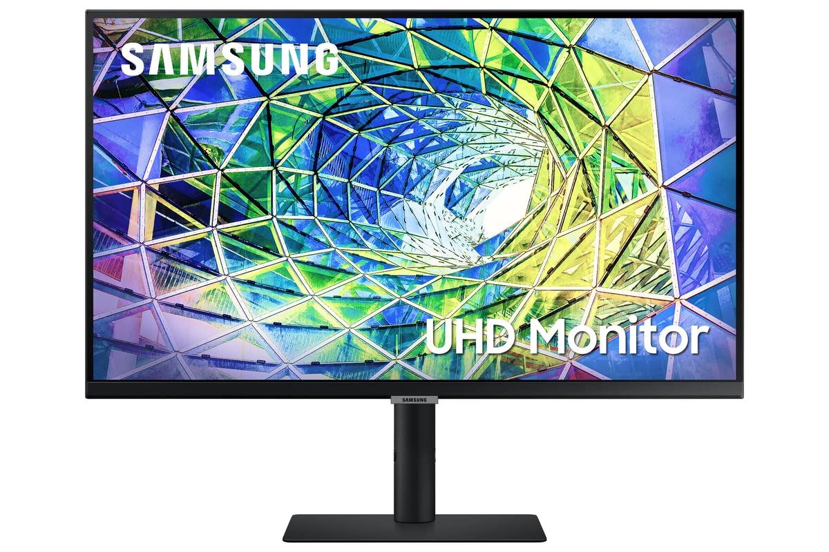 Samsung S61B 系列 27 英寸 QHD (2560x1440) 电脑显示器，75Hz，HDMI，IPS 面板，DisplayPort，FreeSync，高度可调支架 (LS27B610EQNXZA)，黑色
