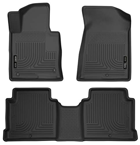 Husky Liners s 耐候器系列 |前排和第二排座椅地板衬垫 - 黑色 | 99631 |适合 201...