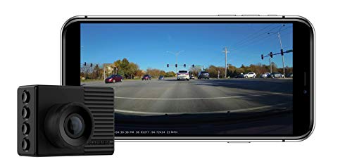 Garmin Dash Cam 56，在1440P HD中具有140度宽广的视野，2英寸的LCD屏幕和语音控制，非常紧凑，具有自动事件检测和记录功能
