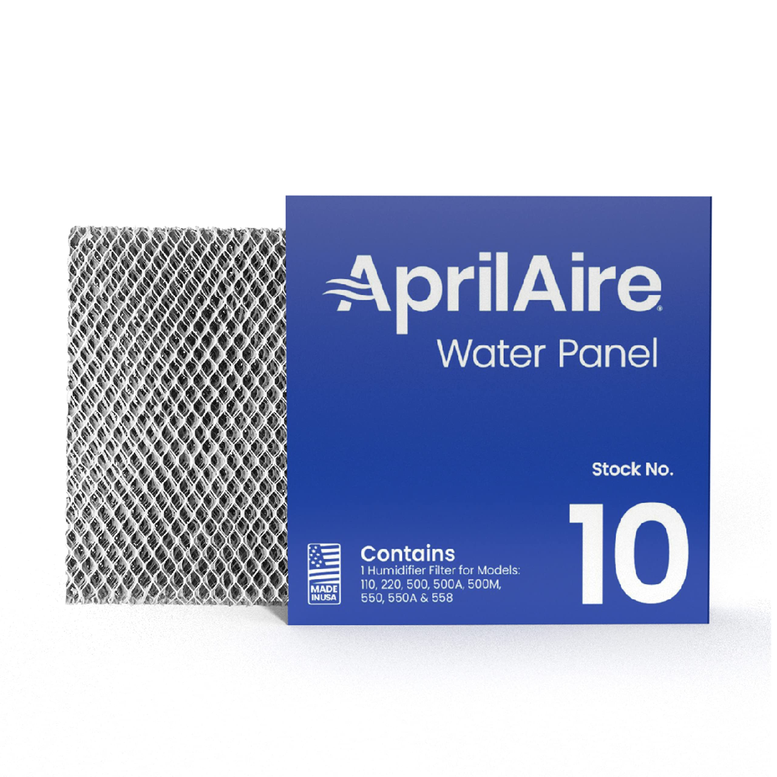 Aprilaire - 10 A1 10 替换水面板，适用于全屋加湿器型号 110、220、500、500A、500M、550、558