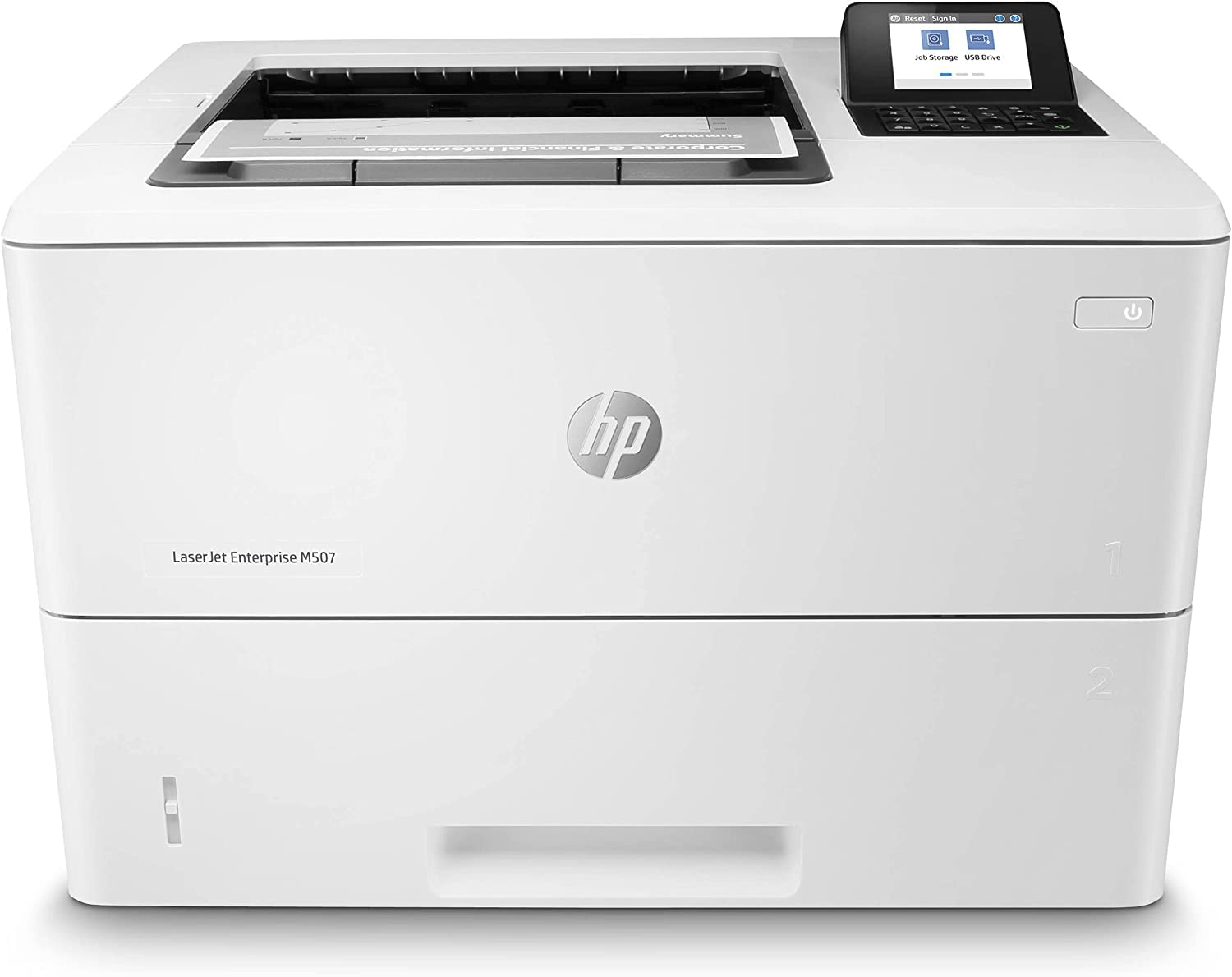 HP Laserjet Pro MFP M283cdw 一体化无线彩色激光打印机，白色 - 打印 扫描 复印 传真 - 22 ppm，600 x 600 dpi，自动双面打印，50 页 ADF，8.5 x 14，以太网，Cbmoun...
