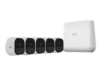 Netgear Inc 带有警笛的Arlo Pro安全系统– 5台可充电无线高清摄像机，带音频，夜视，白色（VMS4530-100NAS）