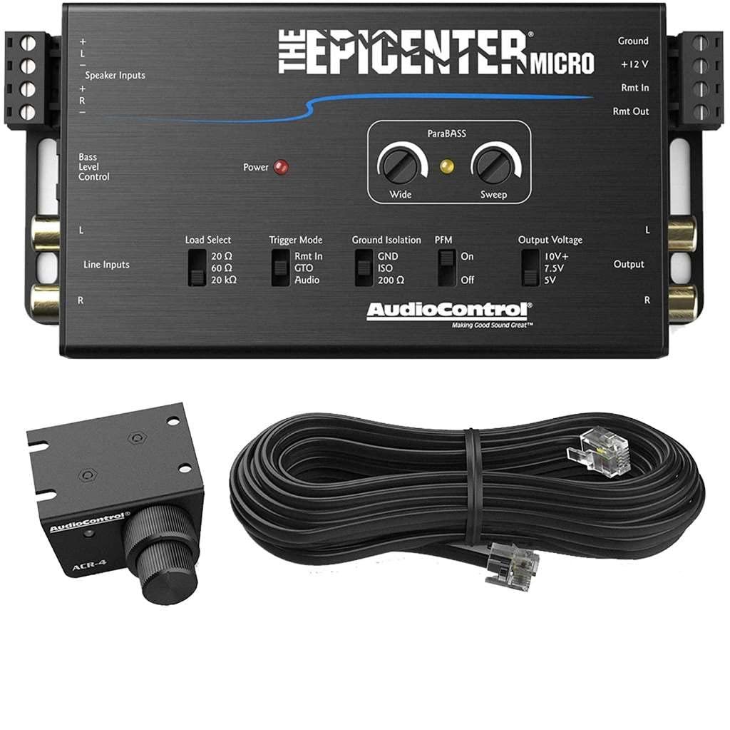 AudioControl Epicenter Micro 低音恢复处理器和线路输出转换器