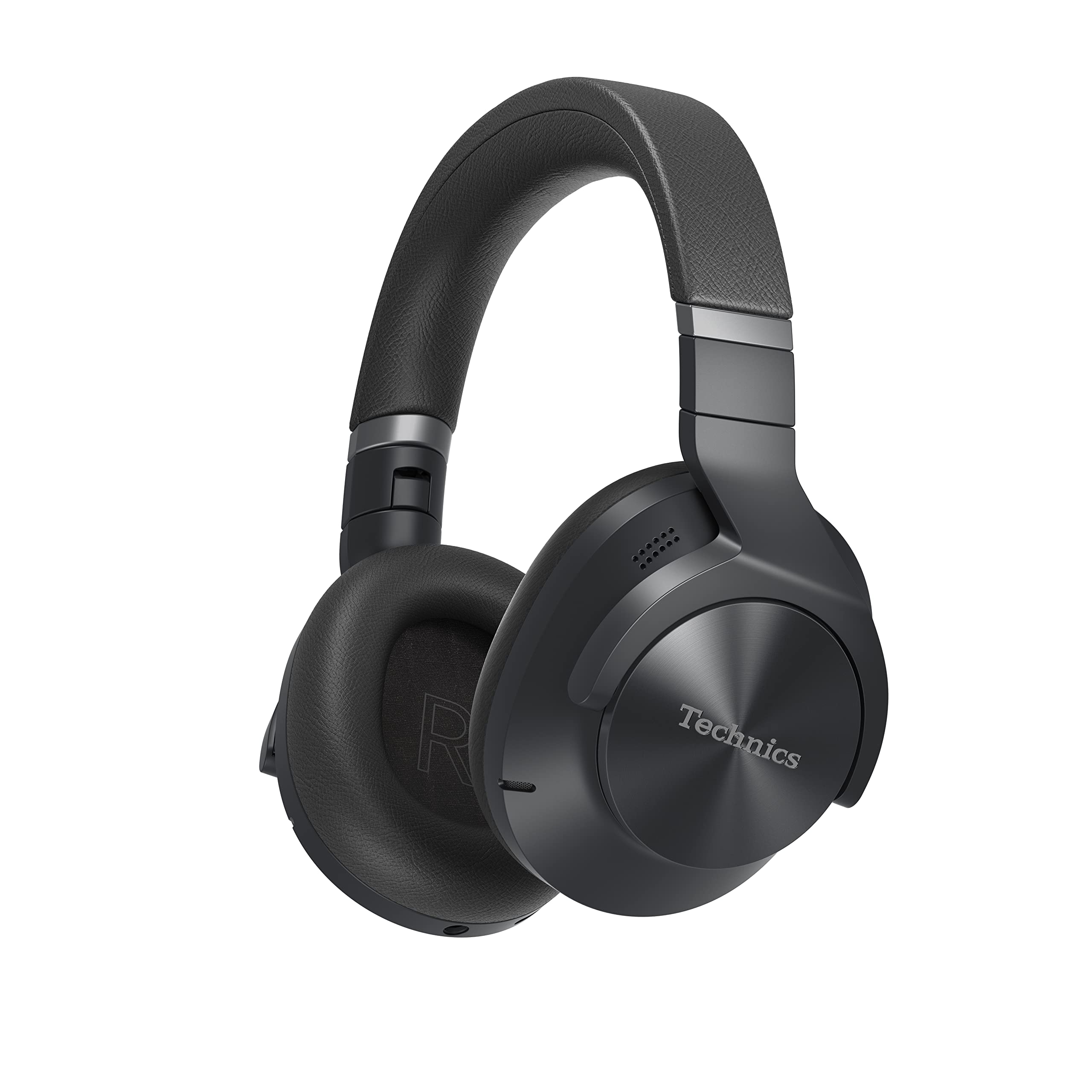 Technics 无线降噪耳机，具有多点连接功能的高保真蓝牙耳机，令人印象深刻的通话质量，佩戴舒适 - EAH-A800-K 黑色