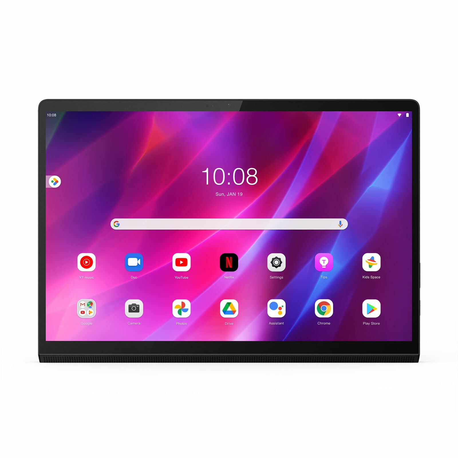 Lenovo Yoga Tab 13，13.0 英寸触摸平板电脑 Qualcomm Snapdragon 870 处理器，8GB，128GB，Android 11 ZA8E0015US