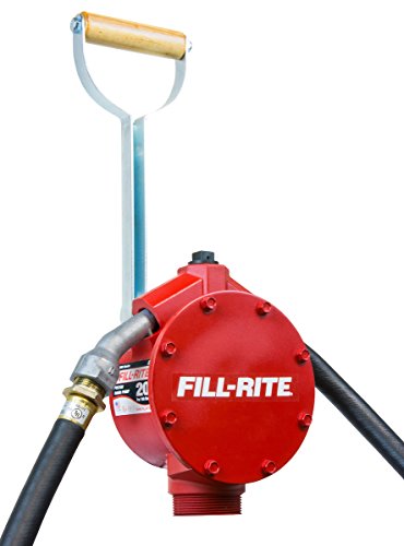 Fill-Rite FR152带有软管和喷嘴出口的活塞手动泵...