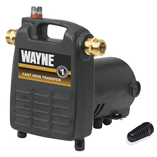 Wayne PC4 1/2 HP 铸铁多用途泵，带吸入过滤器，型号：55832